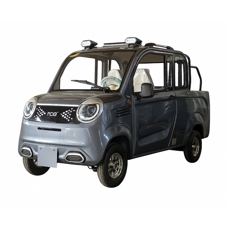 Masina electrica RDB COMBY putere 1500W autonomie 65-70 km viteza 25 km/h 72V58Ah 4 locuri cu permis B1 de la 16 ani-Gri