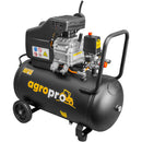 Compresor AgroPro AirPRO 2050B putere 1.5 kW debit 206 l/min presiune 8 bari rezervor 50l kit 5 accesorii ulei inclus