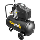 Compresor AgroPro AirPRO 2050B putere 1.5 kW debit 206 l/min presiune 8 bari rezervor 50l kit 5 accesorii ulei inclus