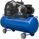 Compresor DKD XY2065AT-100 putere 2.2 kW debit 168 l/min presiune 12.5 bari rezervor 100l 2 pistoane kit 3 accesorii  si cuple rapide