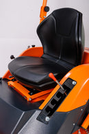 Tractoras de tuns iarba Villager CrossMow 700 putere 22 CP latime lucru 86 cm motor Loncin 708 cmc volum sac 200 l suprafata recomandata 10000 m2