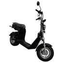 Scuter electric Rotakt Cruiser putere 1500W viteza 25 km/h autonomie 66 km 2 locuri fara permis-Negru