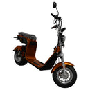 Scuter electric Rotakt Cruiser putere 1500W viteza 25 km/h autonomie 66 km 2 locuri fara permis-Portocaliu