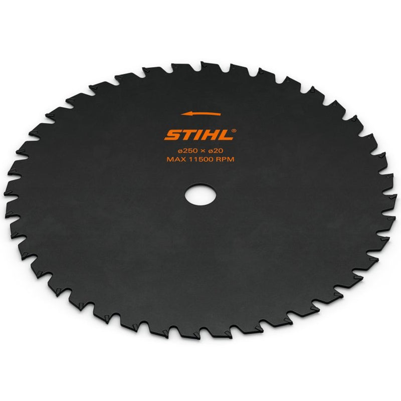 Disc taietor STIHL GrassCut 250-40 pentru taiat iarba diametru 250 mm 40 dinti arbore reductor 25.4 mm