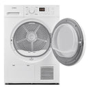 Uscator de rufe Samus SGDP-924 pompa de caldura 9 kg clasa D latime 60 cm memorare program favorit functie Antisifonare blocare acces copii optiune pornire intarziata