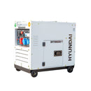 Generator de curent inverter trifazat Hyundai DHY-9000SEi-T putere maxima 8.1 kW diesel rezervor 15 L 400V