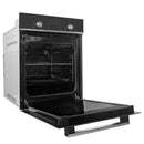 Cuptor electric incorporabil Samus SCE459GTBV clasa A 47 litri 6 functii grill ventilatie timer afisaj digital blocare acces copii panou control din sticla 1900 W