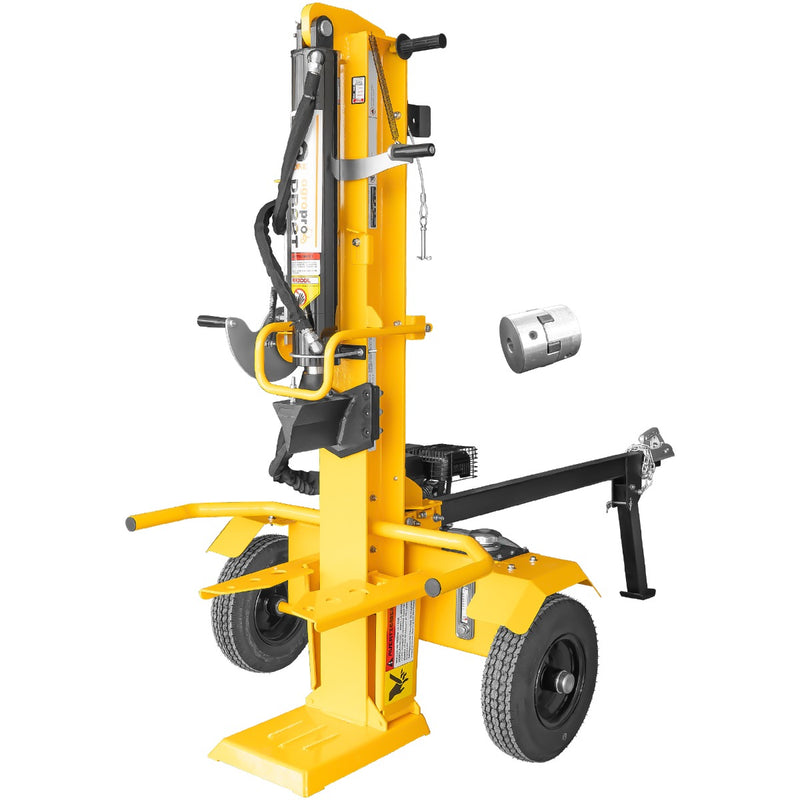 Despicator busteni AgroPro DB22T motor 7 CP benzina forta despicare 22 T Dmax 50 cm roti 4.80-8" tractabil