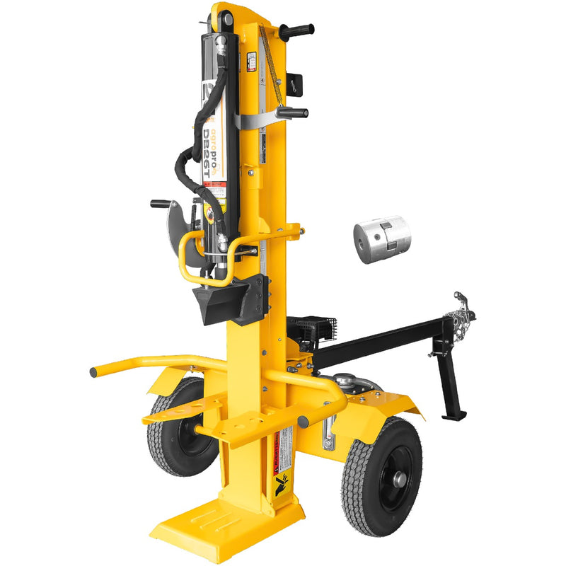 Despicator busteni AgroPro DB26T motor 7 CP benzina forta despicare 26 T Dmax 50 cm roti 4.80-8" tractabil