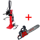 Despicator de busteni Rotakt VLS10TS-1 motor electric 3000W forta despicare 10T + Motofierastrau ROTAKT MTF5810SW