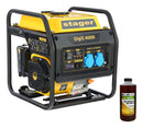 Generator digital Stager DigiS 4000i putere 4kW invertor open-frame monofazat benzina G2 1l ulei