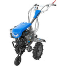 Motocultor DKD 950 G motor 7 CP benzina 2+1 viteze latime lucru 95 cm freze roti cauciuc 4.00x8&quot; capota cu far LED roti metal plug arat rarita reglabila plug cartofi cultivator 3l ulei