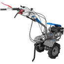 Motocultor DKD 950 G motor 7 CP benzina 2+1 viteze latime lucru 95 cm freze roti cauciuc 4.00x8&quot; capota cu far LED remorca 3l ulei