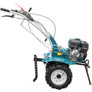 Motocultor DAKARD 1000B motor 7 CP latime lucru 80 cm freze roti cauciuc roti metal cultivator plug reversibil 3l ulei