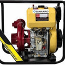 Motopompa apa curata DKD HP 50DI 2" motor 7 CP diesel debit 28 mc/h refulare 63 m absorbtie 8 m pornire sfoara