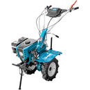 Motocultor DKD 1000B NEW motor 7 CP latime lucru 80 cm freze roti cauciuc 4.00-8 capota cu far roti metal rarita reglabila plug arat plug cartofi 3l ulei