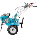 Motocultor DKD 1000B NEW motor 7 CP latime lucru 80 cm freze roti cauciuc 4.00-8 capota cu far remorca 3l ulei