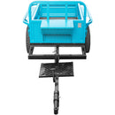 Remorca DKD LY 1000 capacitate max 1000 kg roti 6.50-16" dimensiuni bena 190x100x35 cm basculare frana picior