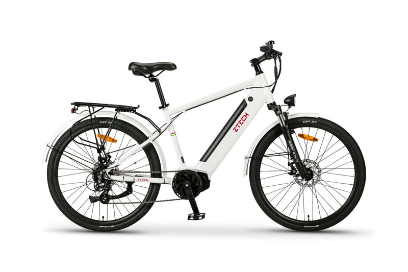 Bicicleta electrica Ztech ZT-84M Eel-M viteza maxima 25 km/h putere 250W acumulator 12Ah/36V nu necesita permis-Albastru