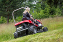 Tractor de gradina SECO CROSSJET AC 92/23H 4WD motor Briggs&Stratton Vanguard 23 CP latime taiere 92 cm contor ore functionare control viteza volan cu maner