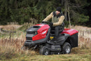 Tractor de gradina SECO CHALLENGE AJ 92/16H motor LONCIN 16 CP latime taiere 92 cm contor ore functionare claxon functie AUTO-MAN colectare maruntire