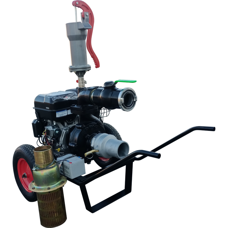 Motopompa de presiune Gardelina DWP 420 BS4 motor 14 CP BRIGGS & STRATTON benzina presiune 7.5 bar debit 68 mc/h adancime aspiratie 8m