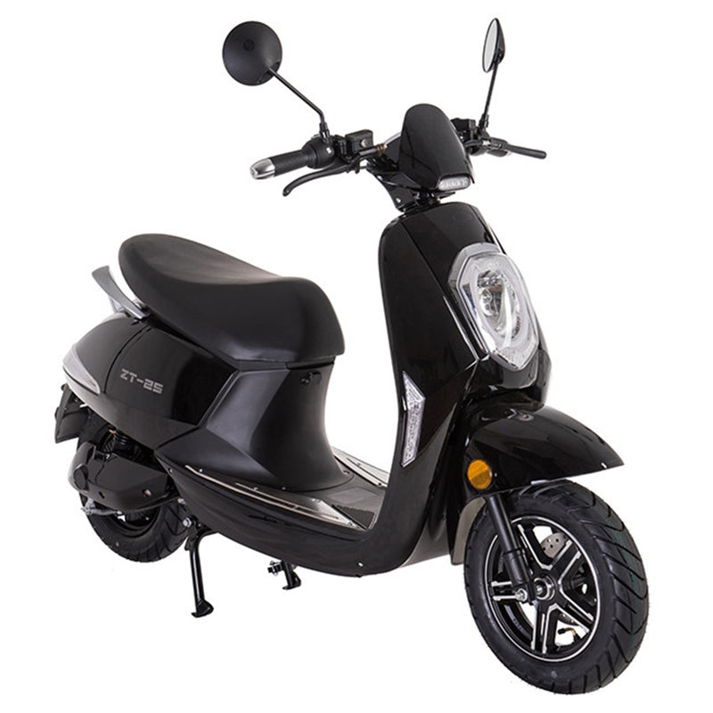 Scuter electric Ztech ZT-25-A BERLIN autonomie 45 Km viteza maxima 45 km/h putere 1200W acumulator 20Ah/60V motor BOSCH-Alb