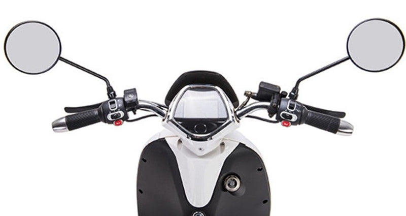 Scuter electric Ztech ZT-25-B BERLIN LITHIUM autonomie 45 Km viteza maxima 45 km/h putere 1200W acumulator 20Ah/60V motor BOSCH-Argintiu