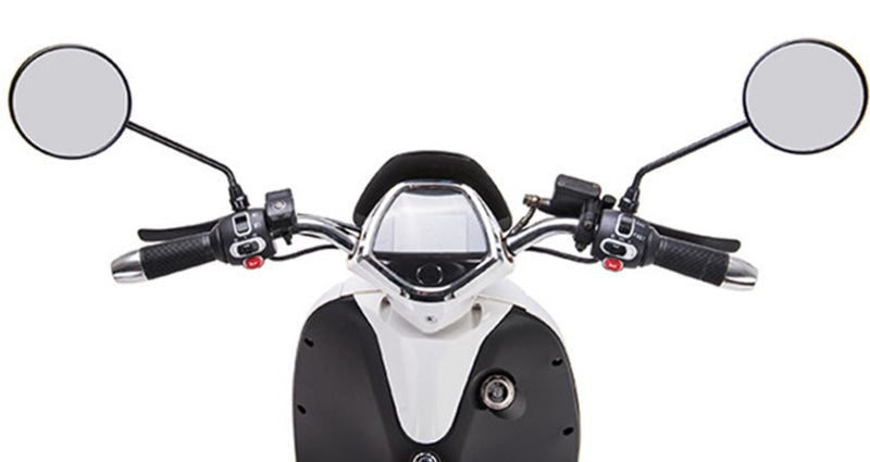 Scuter electric Ztech ZT-25-A BERLIN autonomie 45 Km viteza maxima 45 km/h putere 1200W acumulator 20Ah/60V motor BOSCH-Negru