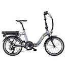 Bicicleta electrica Ztech ZT-71 URBAN autonomie 40 Km viteza maxima 25 km/h putere 250W acumulator 6.6Ah/36V pliabila nu necesita permis-Alb