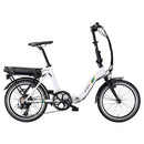Bicicleta electrica Ztech ZT-71 URBAN autonomie 40 Km viteza maxima 25 km/h putere 250W acumulator 6.6Ah/36V pliabila nu necesita permis-Alb