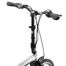Bicicleta electrica Ztech ZT-71 URBAN autonomie 40 Km viteza maxima 25 km/h putere 250W acumulator 6.6Ah/36V pliabila nu necesita permis-Alb