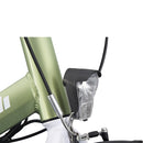 Bicicleta electrica Ztech ZT-73 COMPACT autonomie 40 Km viteza maxima 25 km/h putere 250W acumulator 6.6Ah/36V nu necesita permis-Verde