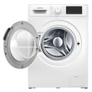 Masina de spalat rufe Albatros AWMI14105 10 kg 1400 rpm clasa A adancime 62.5 cm, motor inverter control antispuma functie adaugare rufe curatare tambur curatare cu abur programare intarziata blocare acces copii alb
