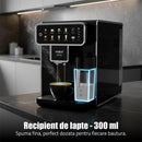 Espressor cafea Samus Perfection automat rasnita incorporata cafea boabe 15 bar 1350 W 7 bauturi automate capacitate 2.2 litri capacitate rasnita 300 g rezervor lapte 300 ml 5 nivele de macinare oprire automata protectie supraincalzire negru