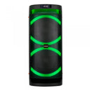 Boxa portabila Samus ROCKSTAR 8 - 1000W Bluetooth USB slot card microSD / TF Aux in intrare microfon si chitara radio FM lumina pe difuzor functie inregistrare negru microfon telecomanda