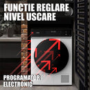 Uscator de rufe Samus SWDP-918 8 kg pompa de caldura 18 programe Clasa energetica E anti-sifonare blocare acces copii