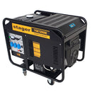 Generator curent Stager YGE12000E open frame putere 10.0kW monofazat benzina pornire electrica
