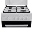 Aragaz pe gaz Samus SM450ABS 4 arzatoare latime 50 cm dispozitiv siguranta plita si cuptor