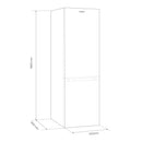 Combina frigorifica Samus SCX356NFE 253 litri Full No Frost clasa E inaltime 180 cm termostat reglabil usi reversibile lumina interioara tip LED picioare reglabile