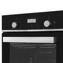 Cuptor electric incorporabil Samus SCE459GTBV clasa A 47 litri 6 functii grill ventilatie timer afisaj digital blocare acces copii panou control din sticla 1900 W