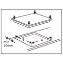 Plita incorporabila inductie Samus PSI-43SG1 3 zone de gatit 5800 W 9 trepte putere control touch indicator caldura reziduala timer blocaj de siguranta functie Boost