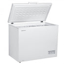 Lada frigorifica 2 in 1 Albatros LA389E 371 litri clasa E latime 130 cm functie Fast Freeze dubla functionalitate frigider / congelator termostat reglabil interior aluminiu, alb