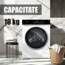 Masina de spalat rufe Samus WSHD10120IDM 10 kg Inverter Direct Motor 10 programe 1200 rotatii Clasa energetica A Display Led Color