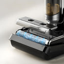 Aspirator multifunctional vertical fara fir Samus Smart Cleaner Pro aspirare umeda si uscata filtru Hepa 0.5 litri acumulator litiu 28.8 V 2600 mAh perie motorizata rotativa 2 trepte de putere mod iSense functie auto-curatare 230W
