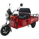 Tricicleta electrica SKY JET Ecopikap Master putere 2500 W 72V 32 AH viteza 25 km/h autonomie 45 km fara permis culoare albastru