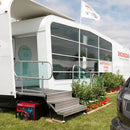 Generator de curent pe benzina Honda EM5500CXS2 portabil monofazat 5.5 kW pornire electrica