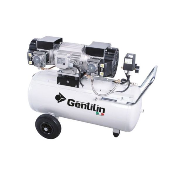 Compresor de aer fara ulei Gentilin ESK480/100 90 l 3.1 KW 10 bar 480 l/min