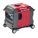 Generator curent Honda EU30is putere 3kW 230 V tip inverter benzina pornire electrica silentios roti transport