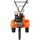 Motosapa Evotools T705 motor 7 CP 2+1 viteze latime lucru 84 cm freze roti cauciuc roata frontala roti metal plug arat rarita reglabila plug cartofi cultivator 2l ulei